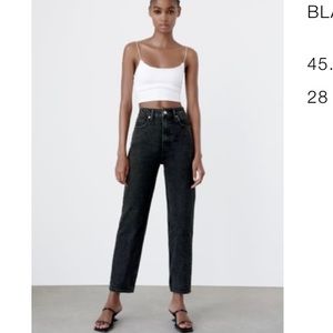 Zara Mom Fit Jeans